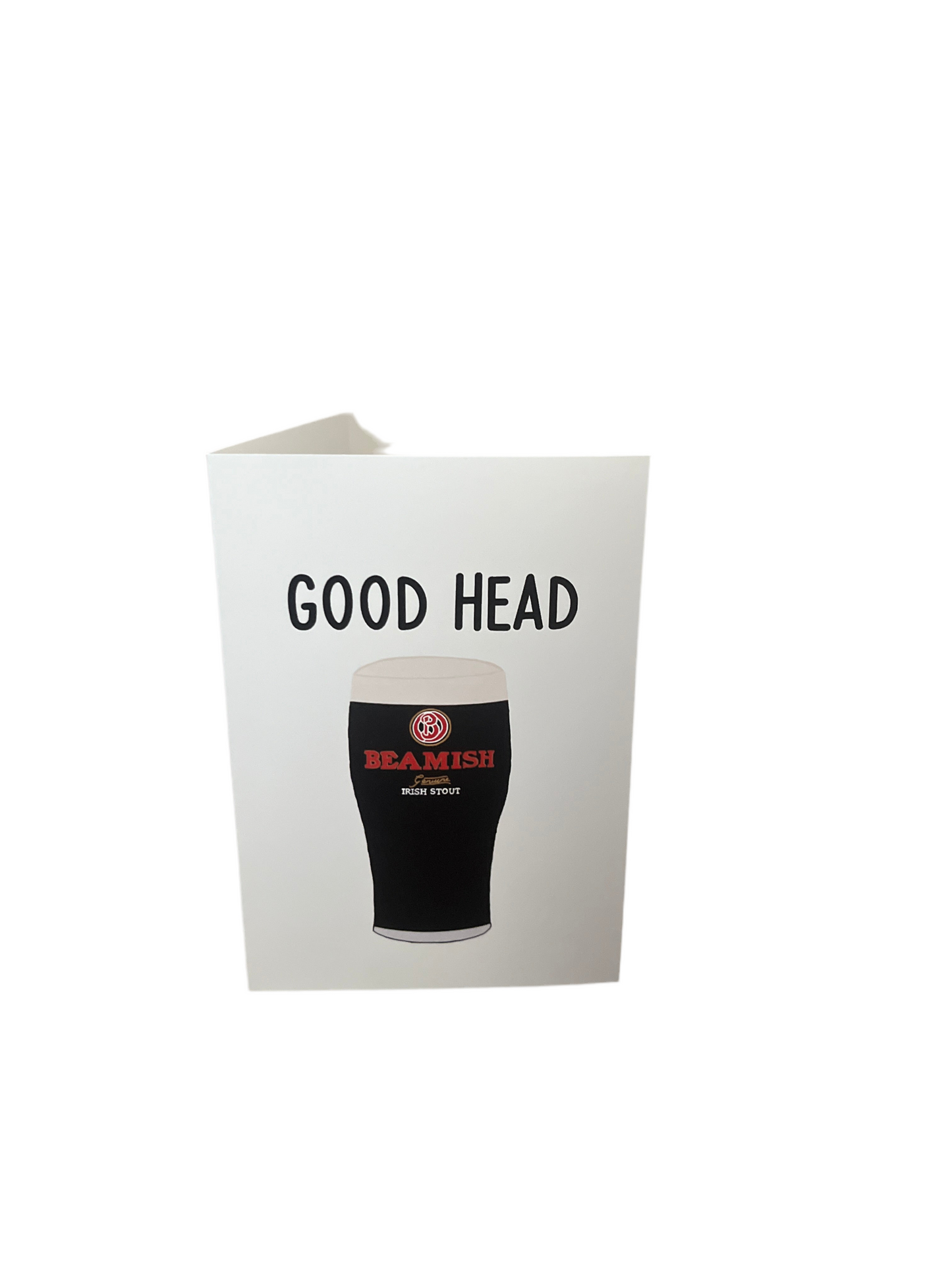 Good Head | Funny Valentine’s Day Beamish Card